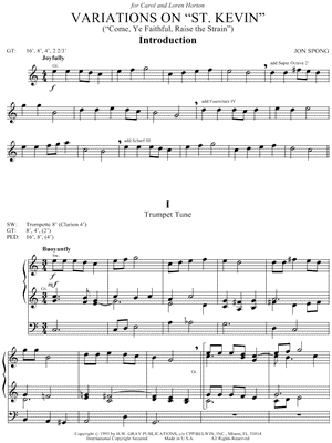 Introduction and I.Trumpet Tune