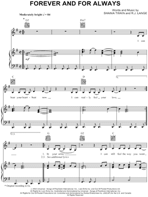 Forever and for Always