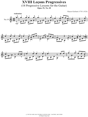 XVIII Lecons Progressives No. 10