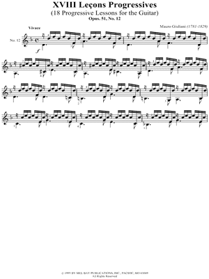 XVIII Lecons Progressives No. 12