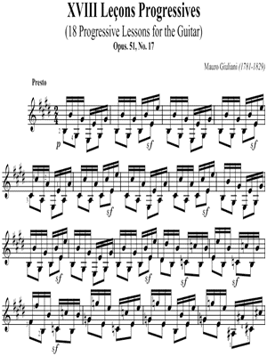 XVIII Lecons Progressives No. 17