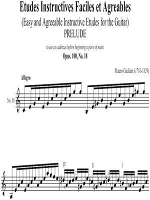 Prelude/Cadenza No. 18