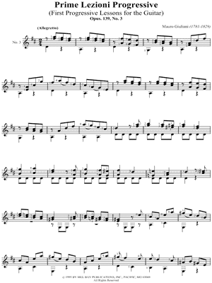 Prime Lezioni Progressive No. 3