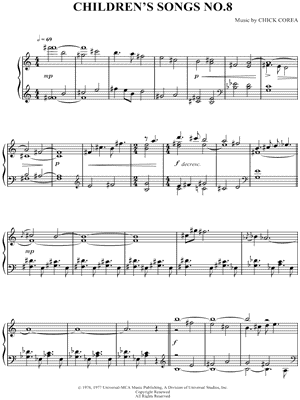 Children's Songs No.8