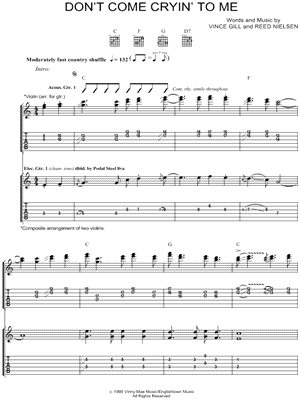 Don't Come Cryin' To Me