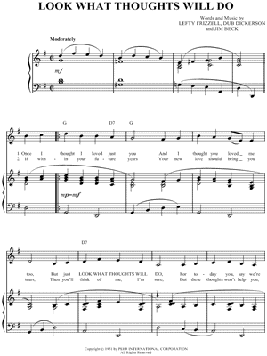 Look What Thoughts Will Do