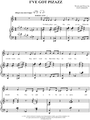 I've Got Pizazz