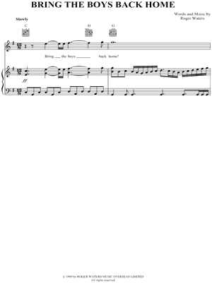 Bring The Boys Back Home