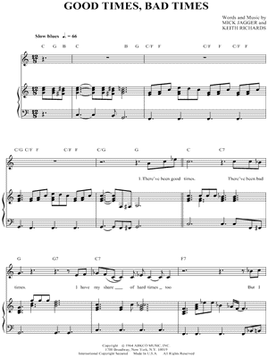 Good Times, Bad Times