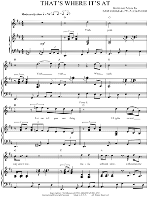 That's Where It's At