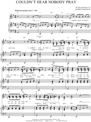 Couldn't Hear Nobody Pray