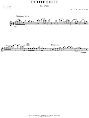 Petite Suite - Flute Part