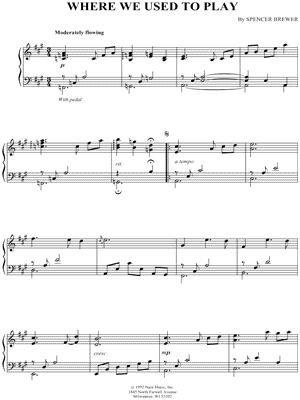 Where We Used To Play