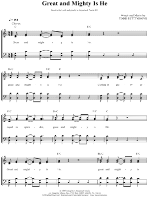 Great and Mighty Is He