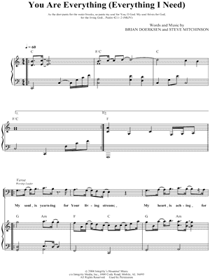 You Are Everything (Everything I Need)