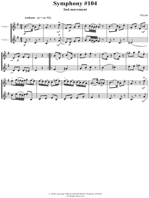 Symphony #104