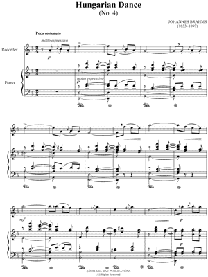 Hungarian Dance No. 4