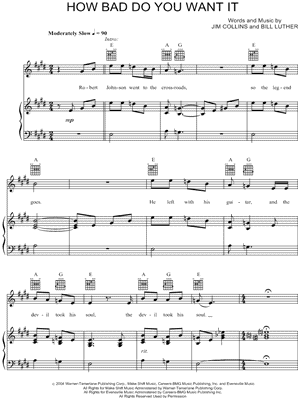 How Bad Do You Want It