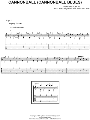 Cannonball (Cannonball Blues)