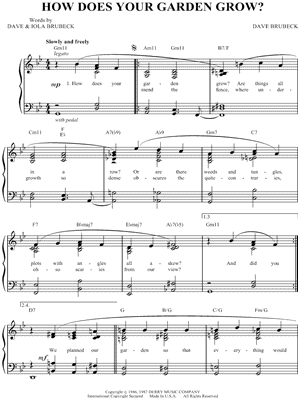 How Does Your Garden Grow?