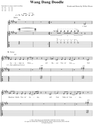 Wang Dang Doodle