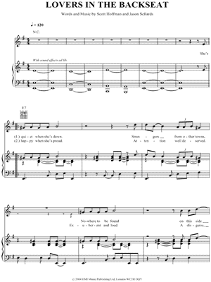 Lovers In the Backseat