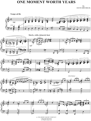 One Moment Worth Years