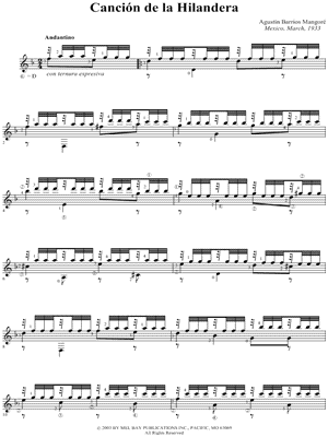 Canción De La Hilandera