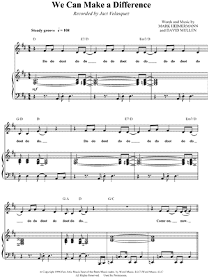 We Can Make a Difference