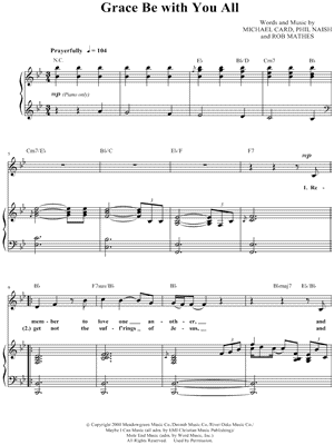 Grace Be With You All