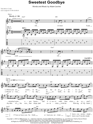 Sweetest Goodbye