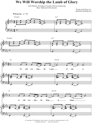 We Will Worship the Lamb of Glory