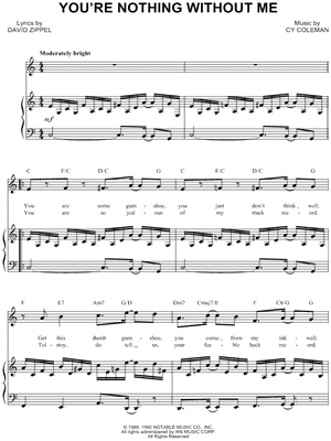 You're Nothing Without Me