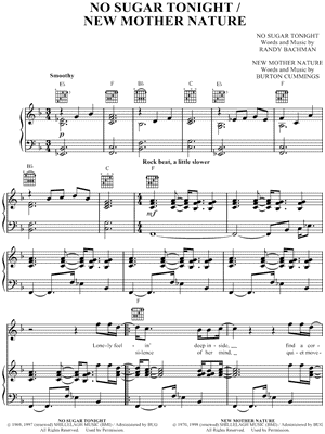 No Sugar Tonight/New Mother Nature