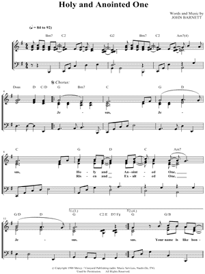 Holy and Anointed One