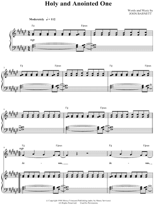 Holy and Anointed One