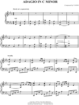 Adagio In C Minor
