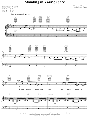 Standing In Your Silence