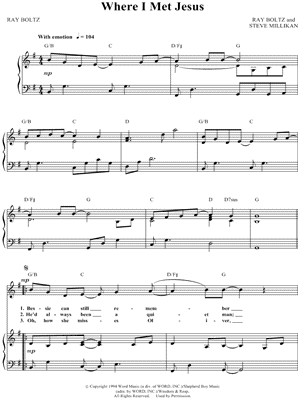 Where I Met Jesus