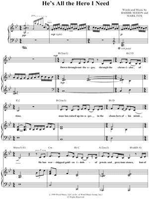 He's All the Hero I Need