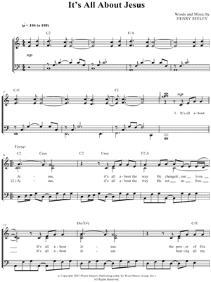 It's All About Jesus