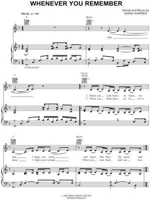 Whenever You Remember