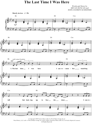 The Last Time I Was Here