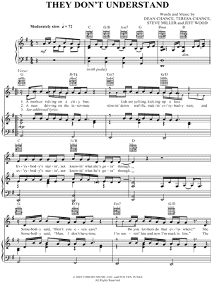 They Don't Understand