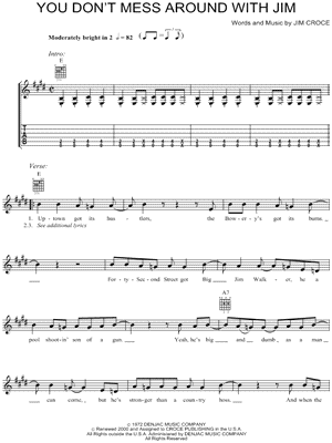 You Don't Mess Around With Jim