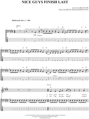 Nice Guys Finish Last