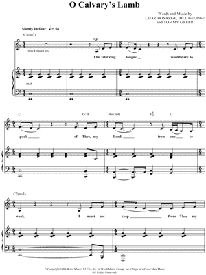 O Calvary's Lamb