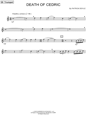 Death of Cedric - Trumpet