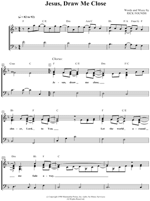 Jesus, Draw Me Close