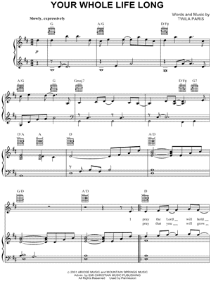 Your Whole Life Long